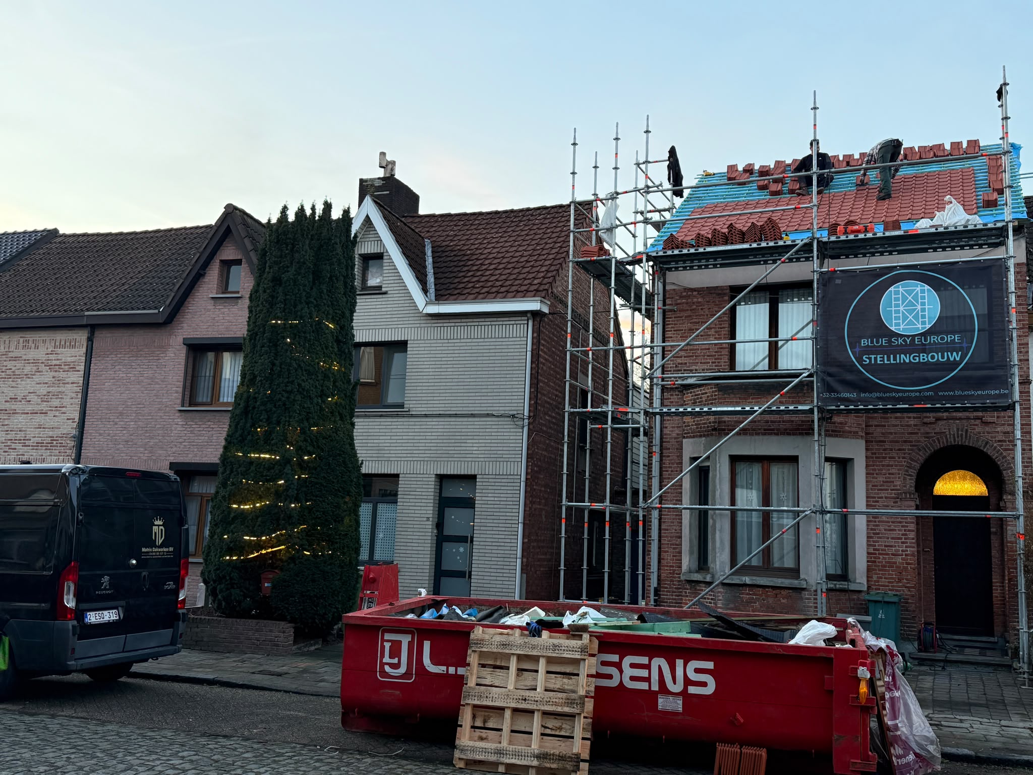 Hellende daken projecten